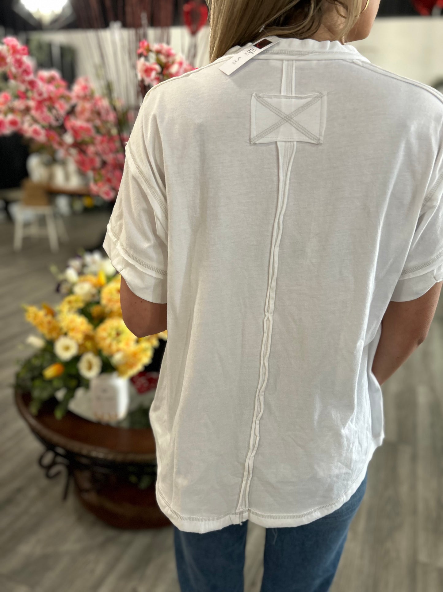 The Perfect Half Button Tee