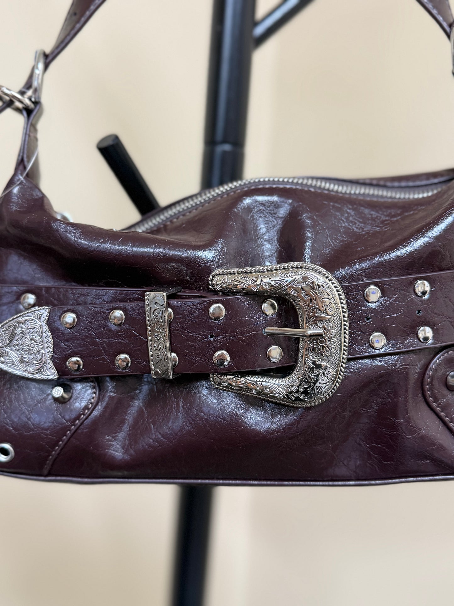 Wild West Shoulder Bag - Chocolate