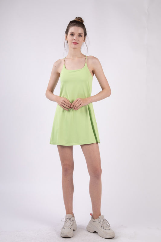 Lime Active Dress