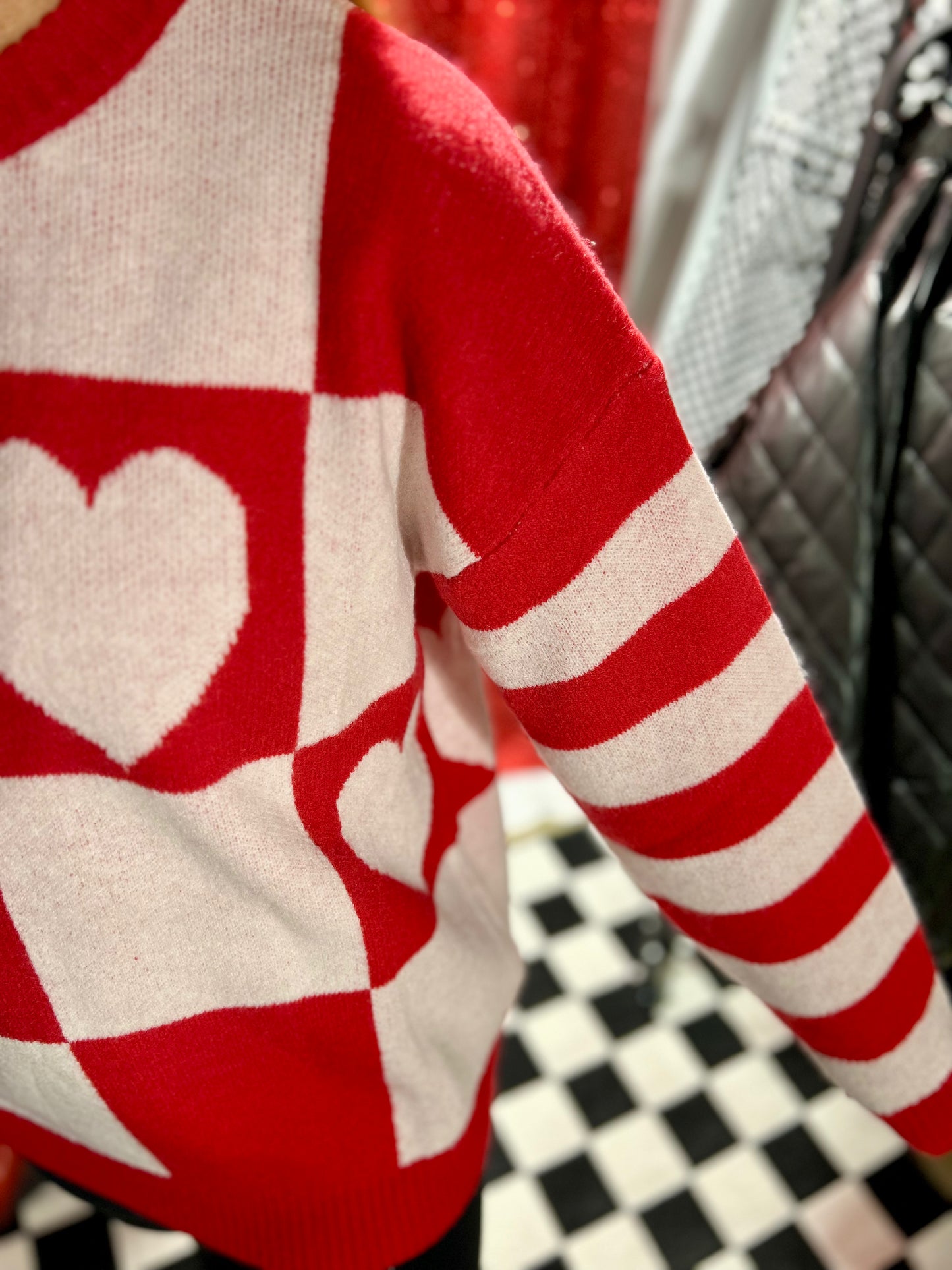 Queen of Hearts Sweater
