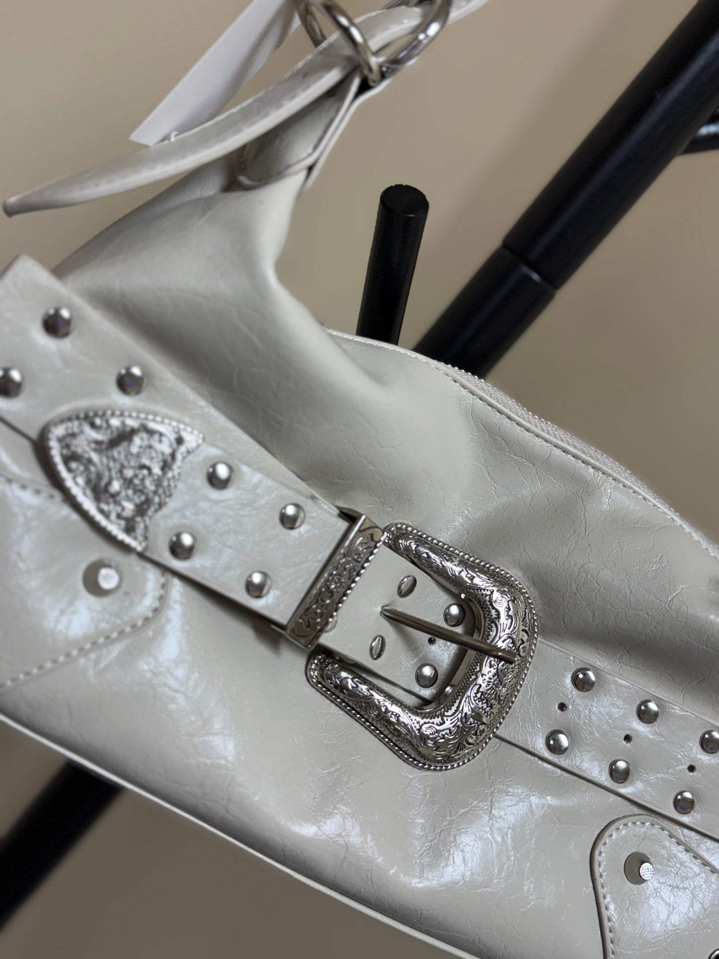 Wild West Shoulder Bag - White