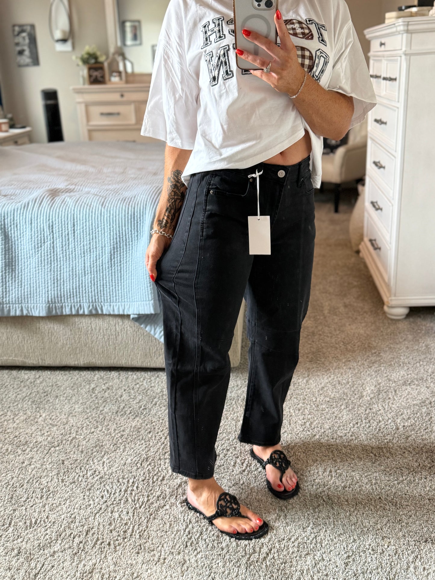 Midnight Lane Barrel Jeans