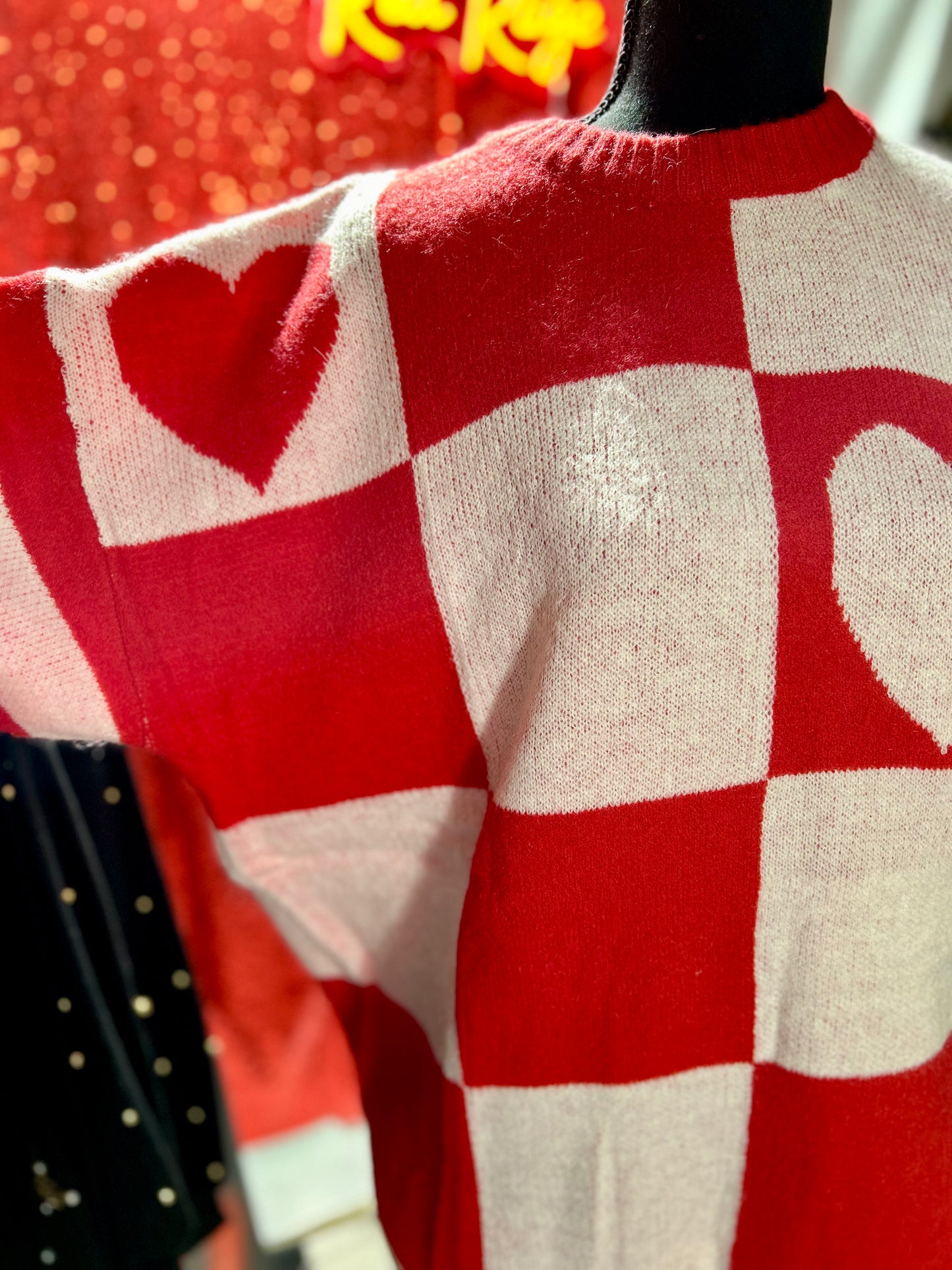 Queen of Hearts Sweater