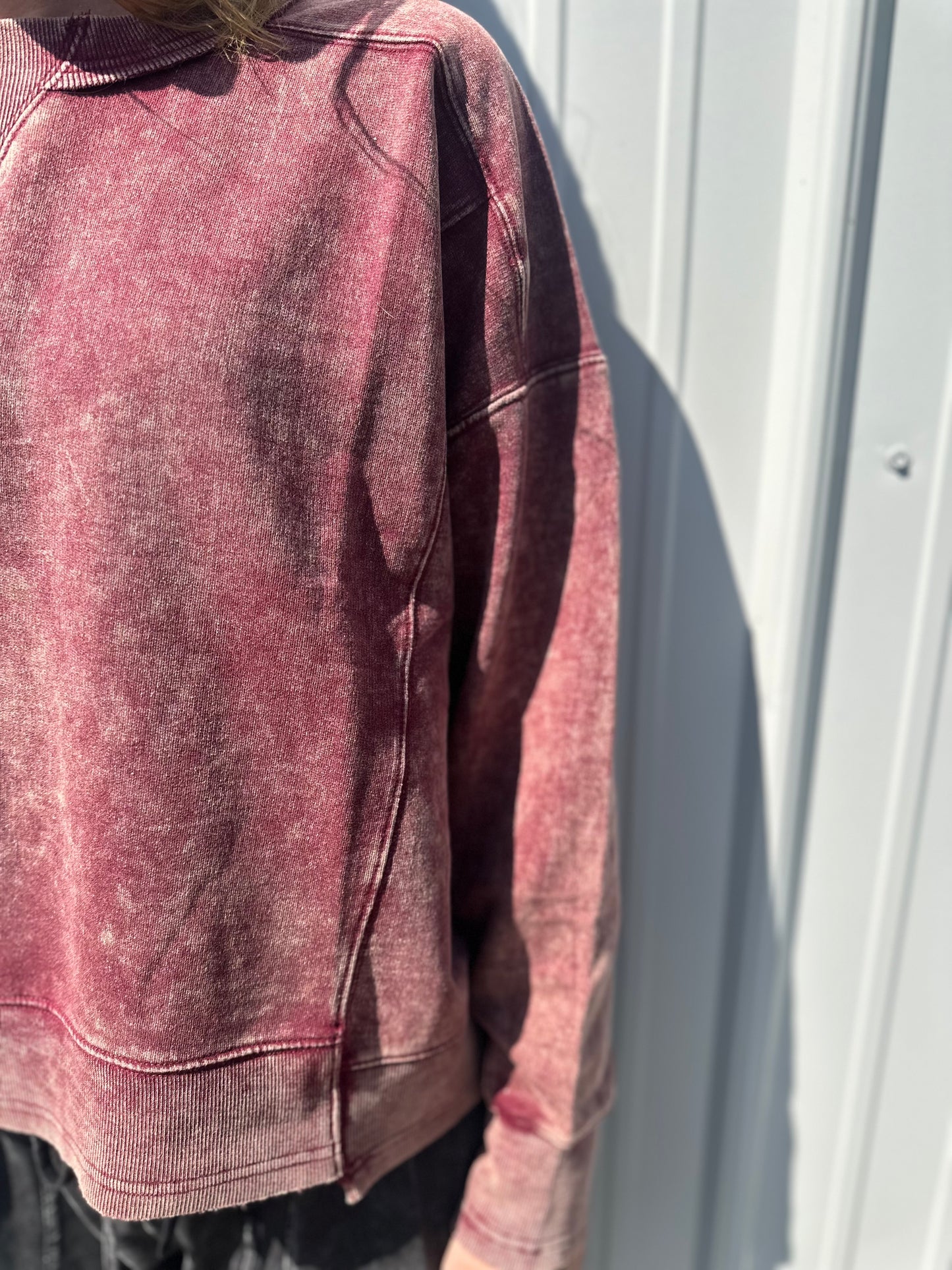 Everyday Pullover - Wine