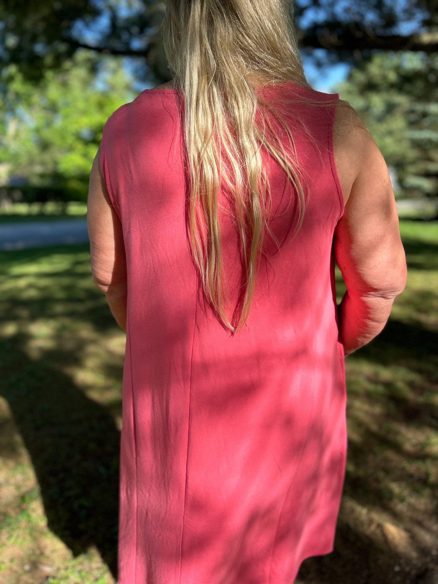 Sleeveless Dress - Rose
