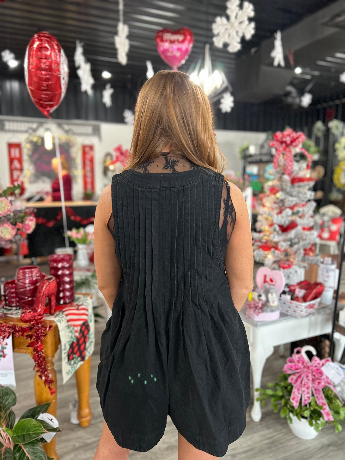 The Concert Romper - Black