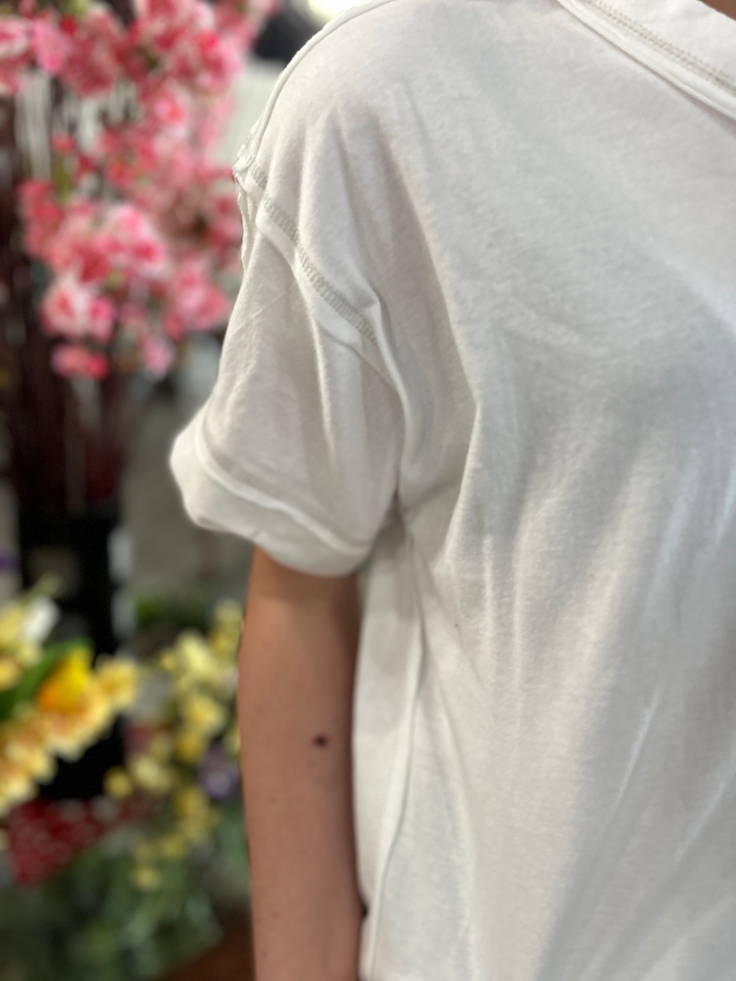 The Perfect Half Button Tee