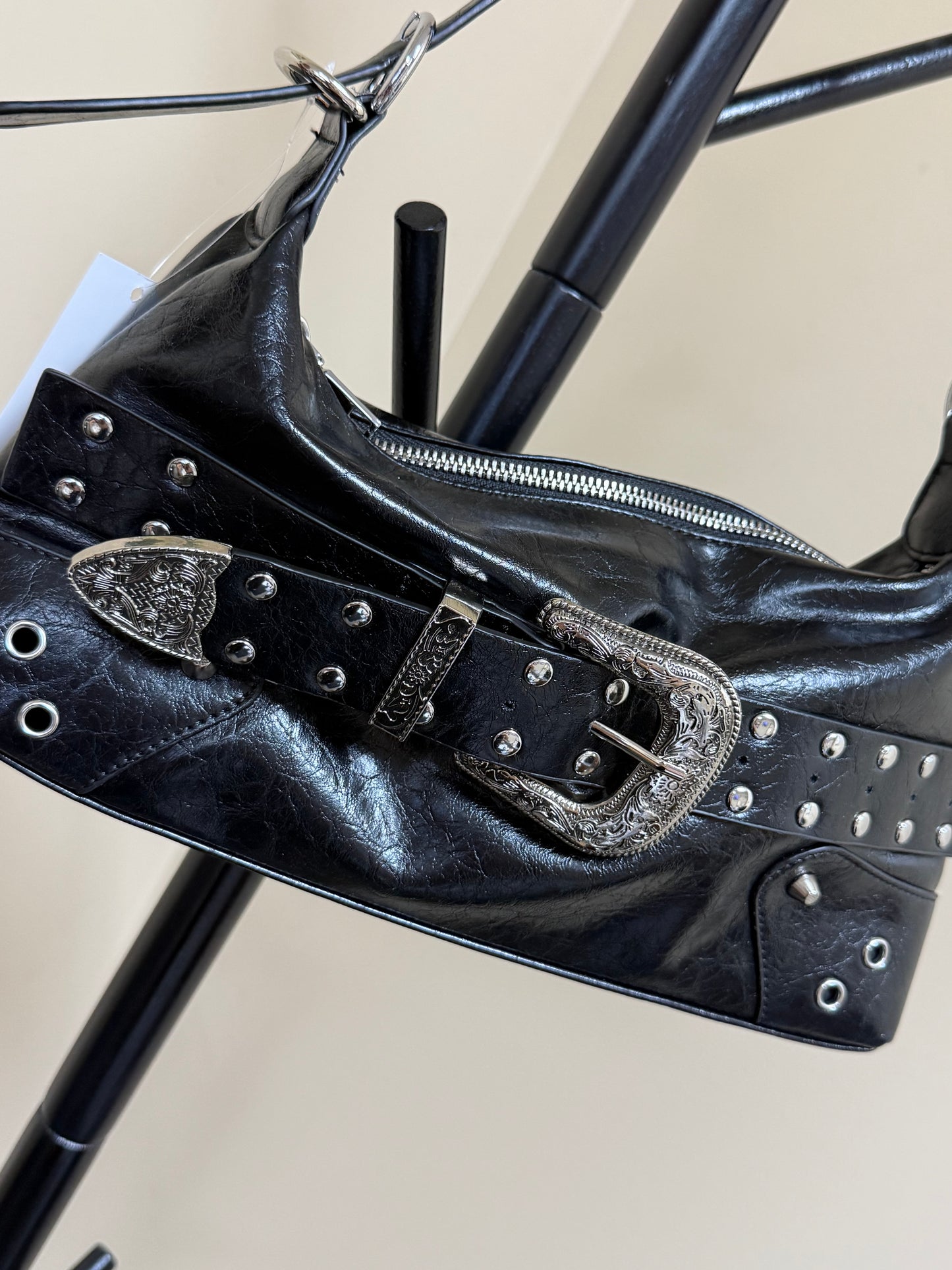 Wild West Shoulder Bag - Black