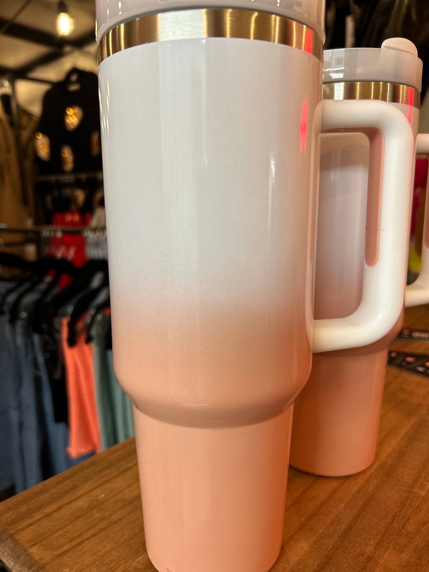 Peach Ombré 40oz Tumbler