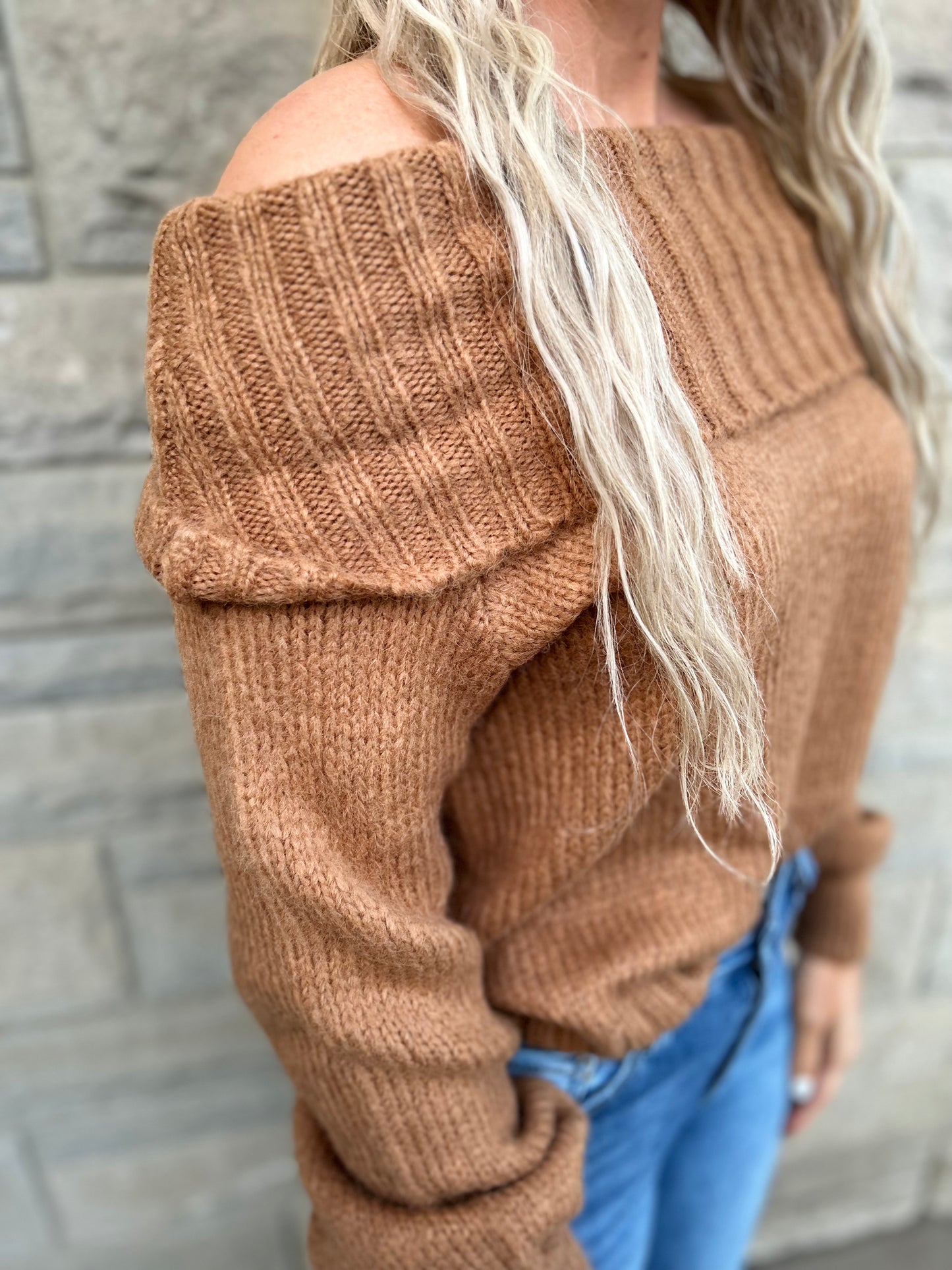 Only Yours Off-The-Shoulder Sweater