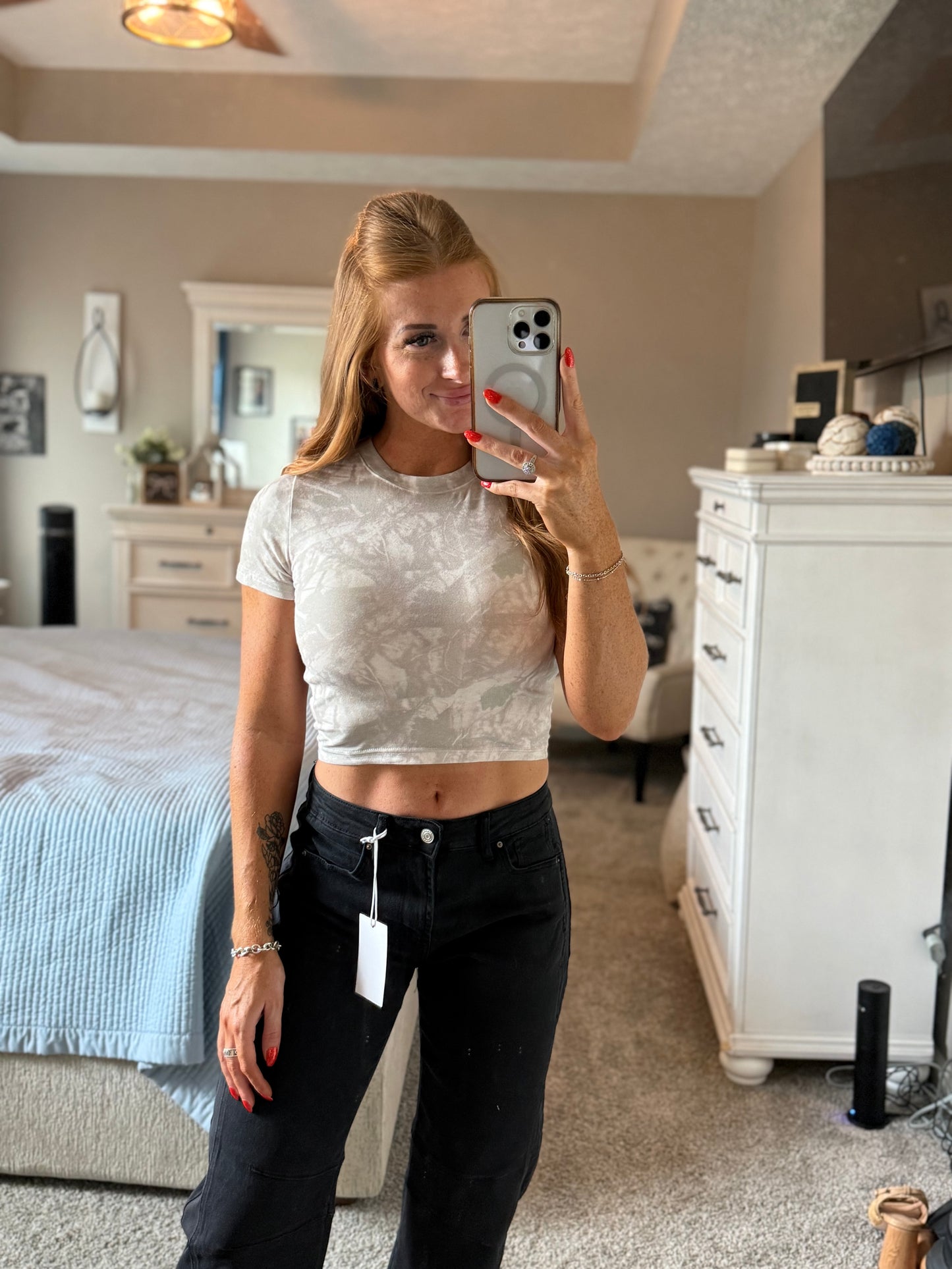 Camo Girl Crop