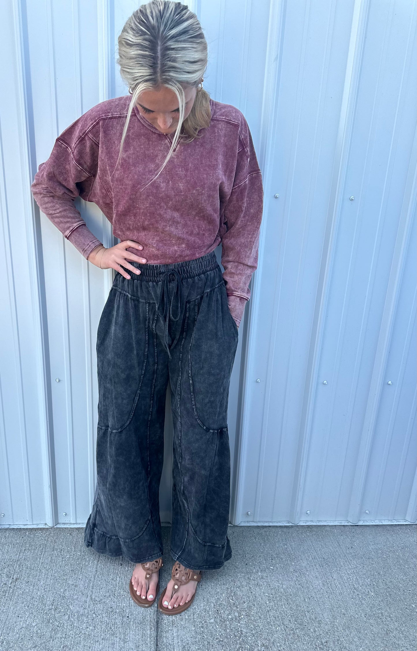 High Road Knit Wide Pants