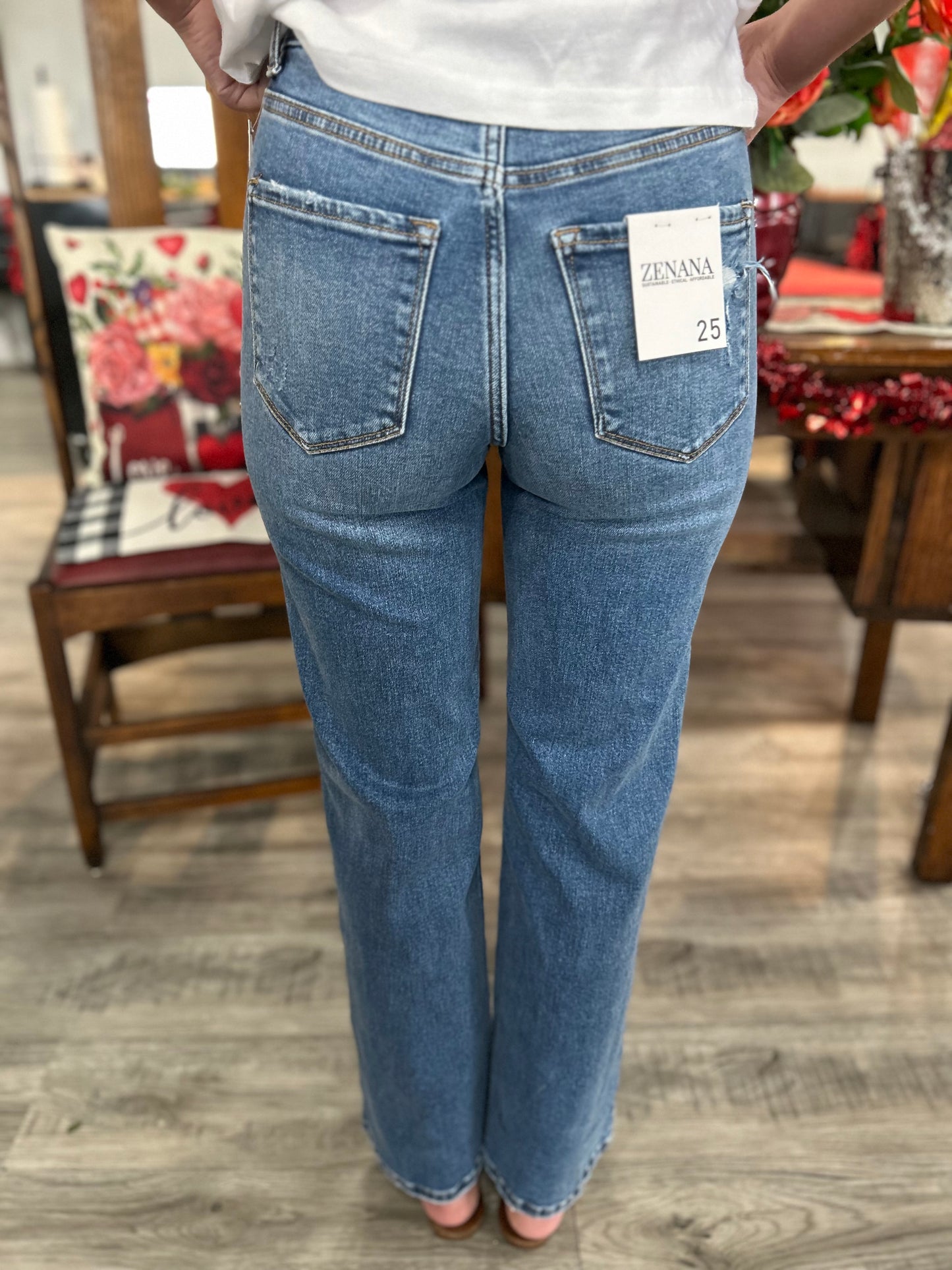 Good Ease High Rise Wide Leg