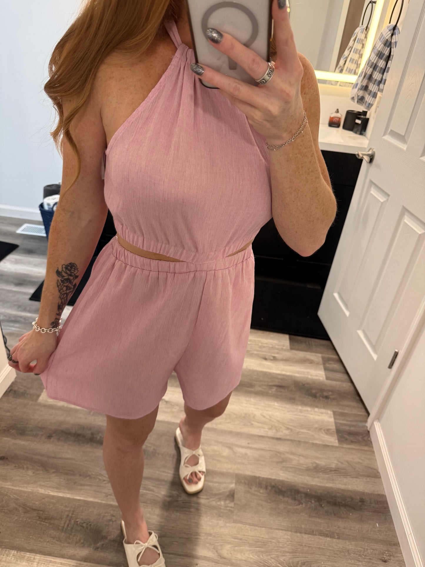 Blush Babe Romper