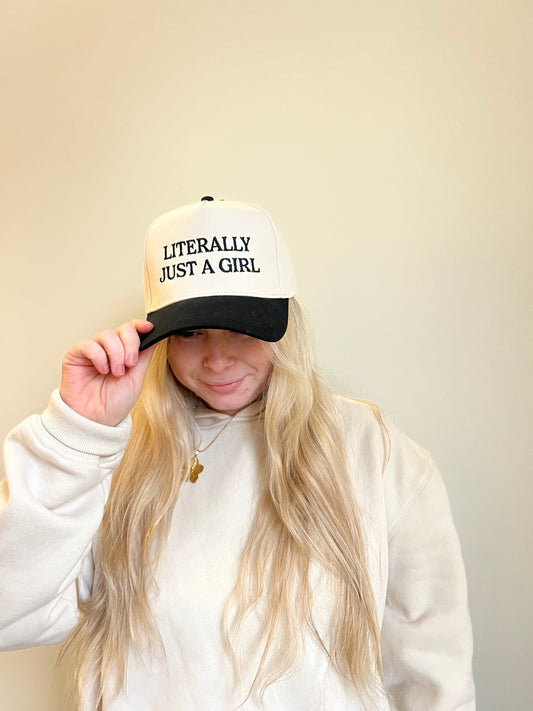Literally just a girl - Black