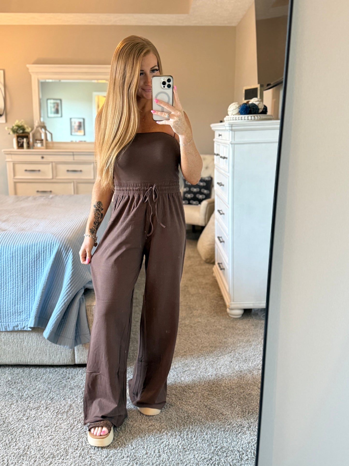 Mocha Muse Jumpsuit