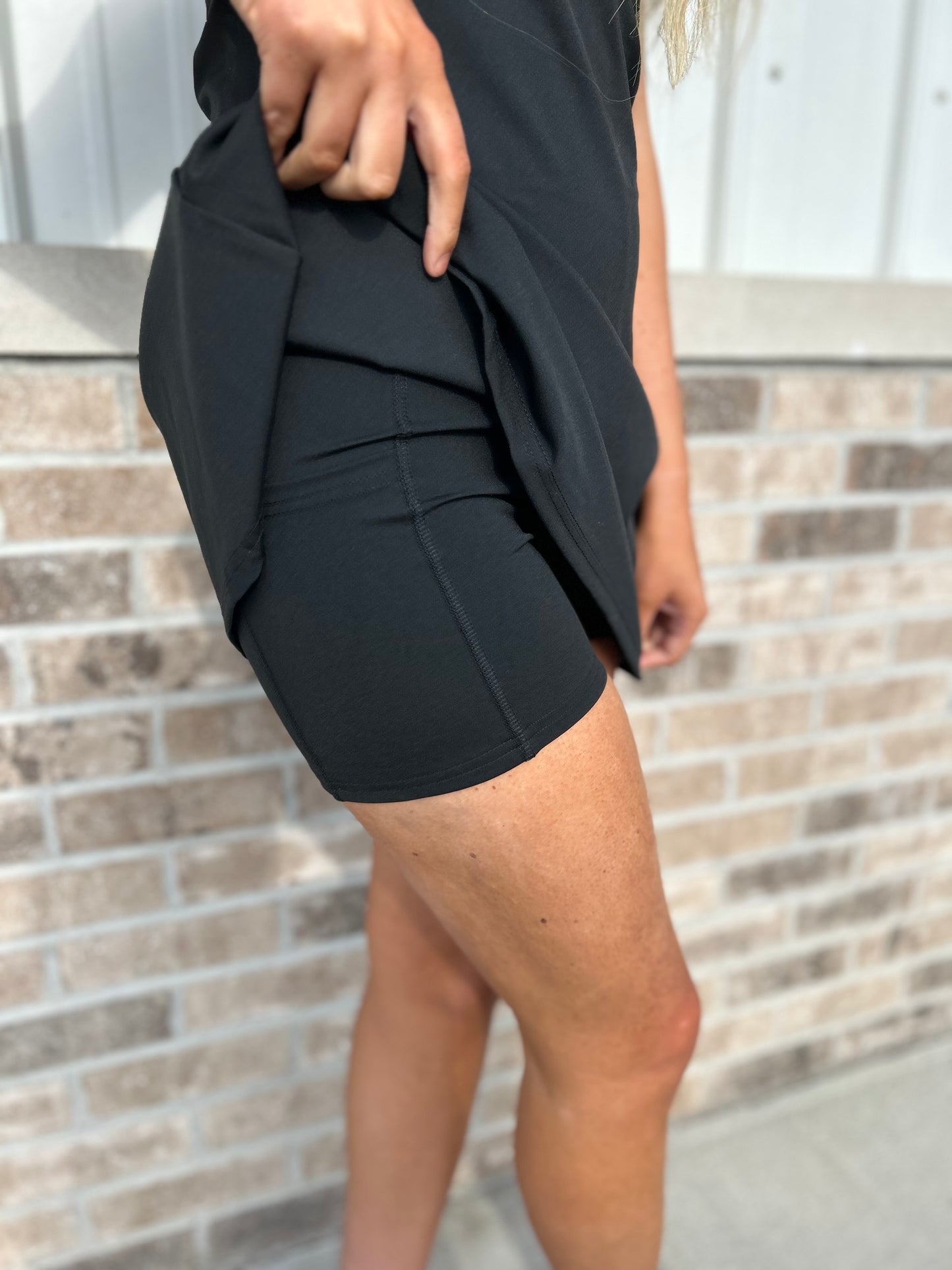 Active Mini Dress With Liner