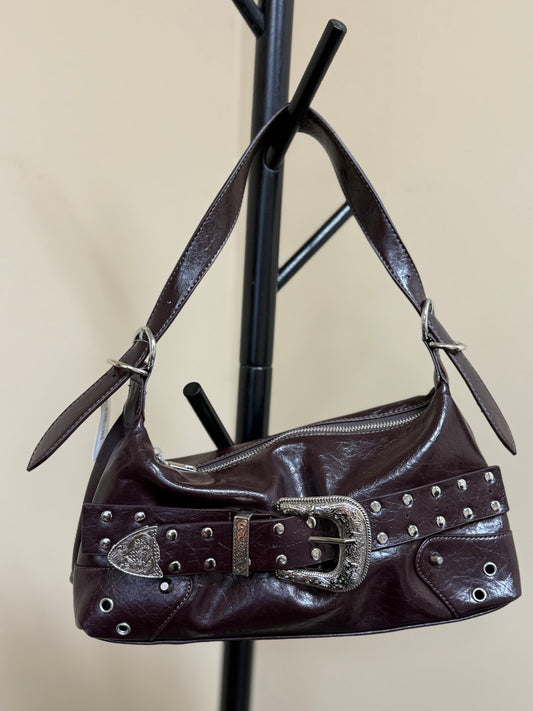 Wild West Shoulder Bag - Chocolate