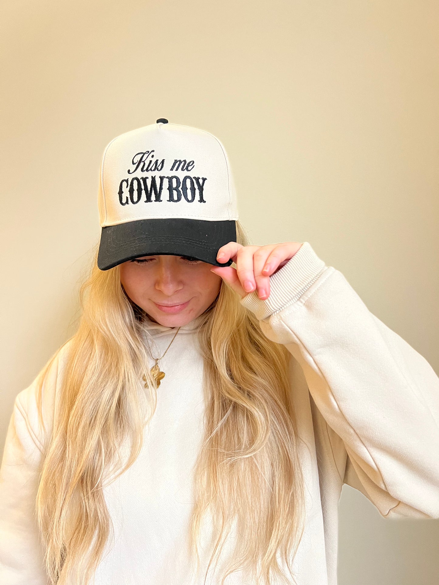 Kiss me cowboy - Black
