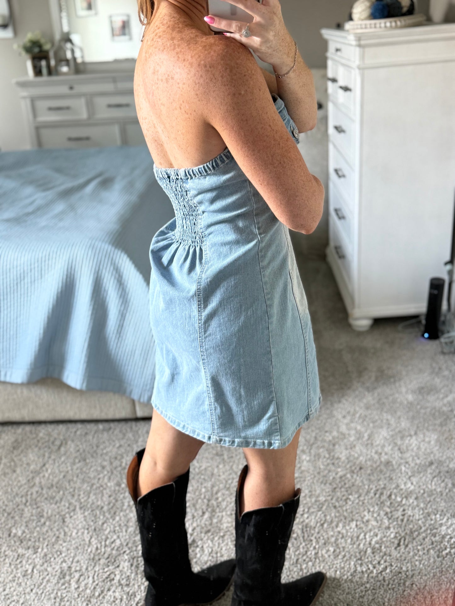 Cowgirl Crush Denim Dress