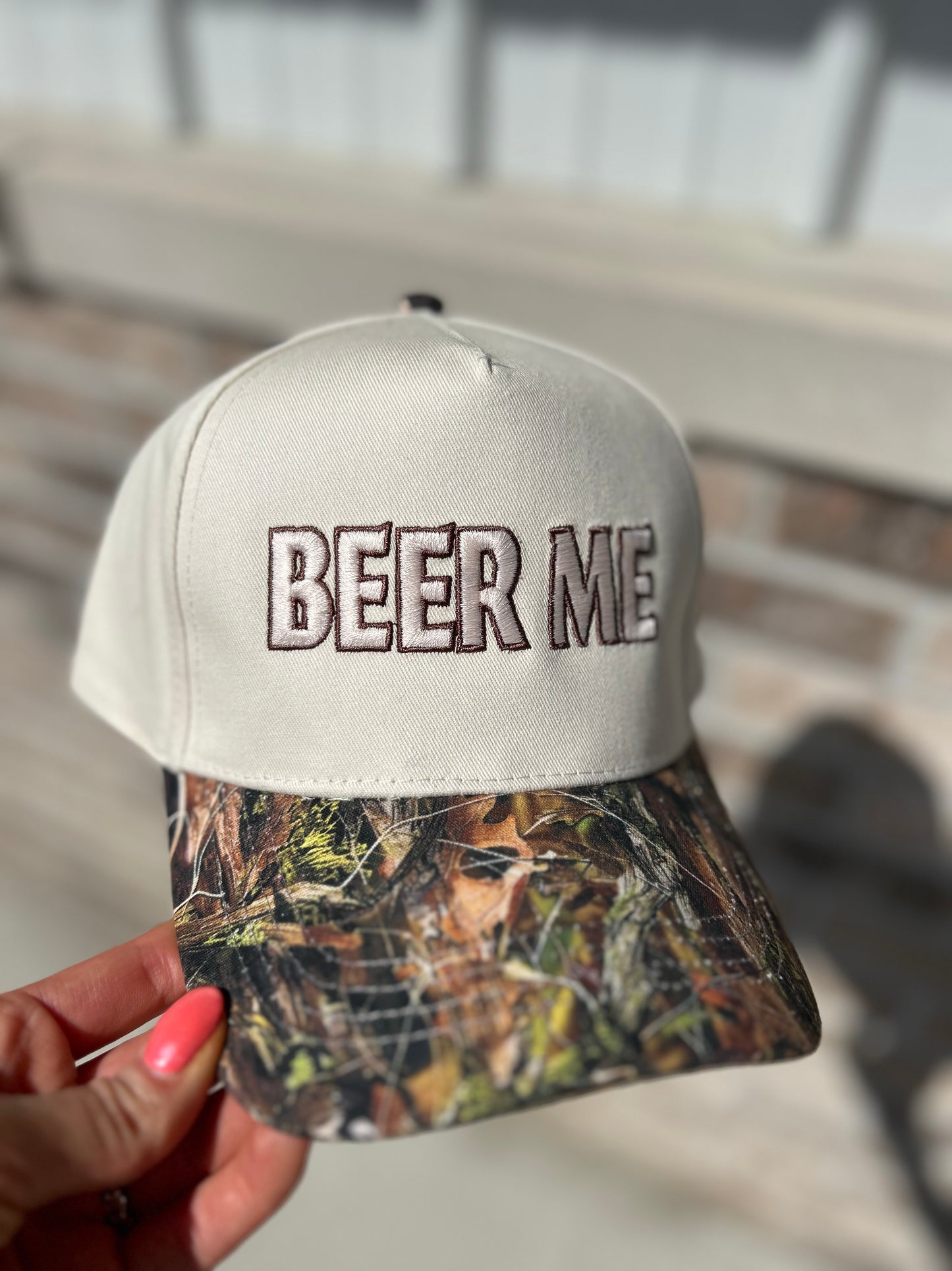 Beer Me Camo Hat