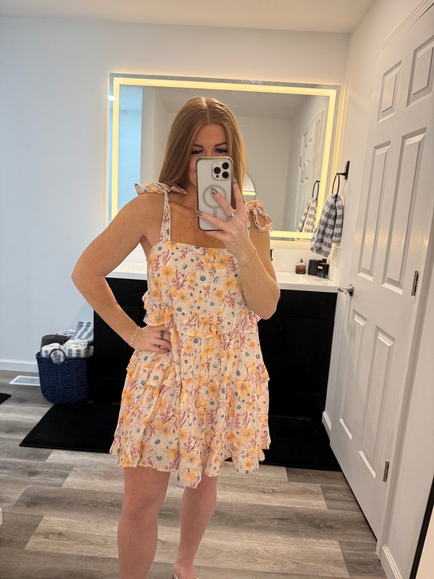 Garden Party Ruffle Dress