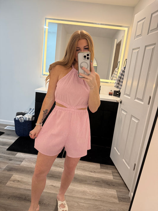 Blush Babe Romper